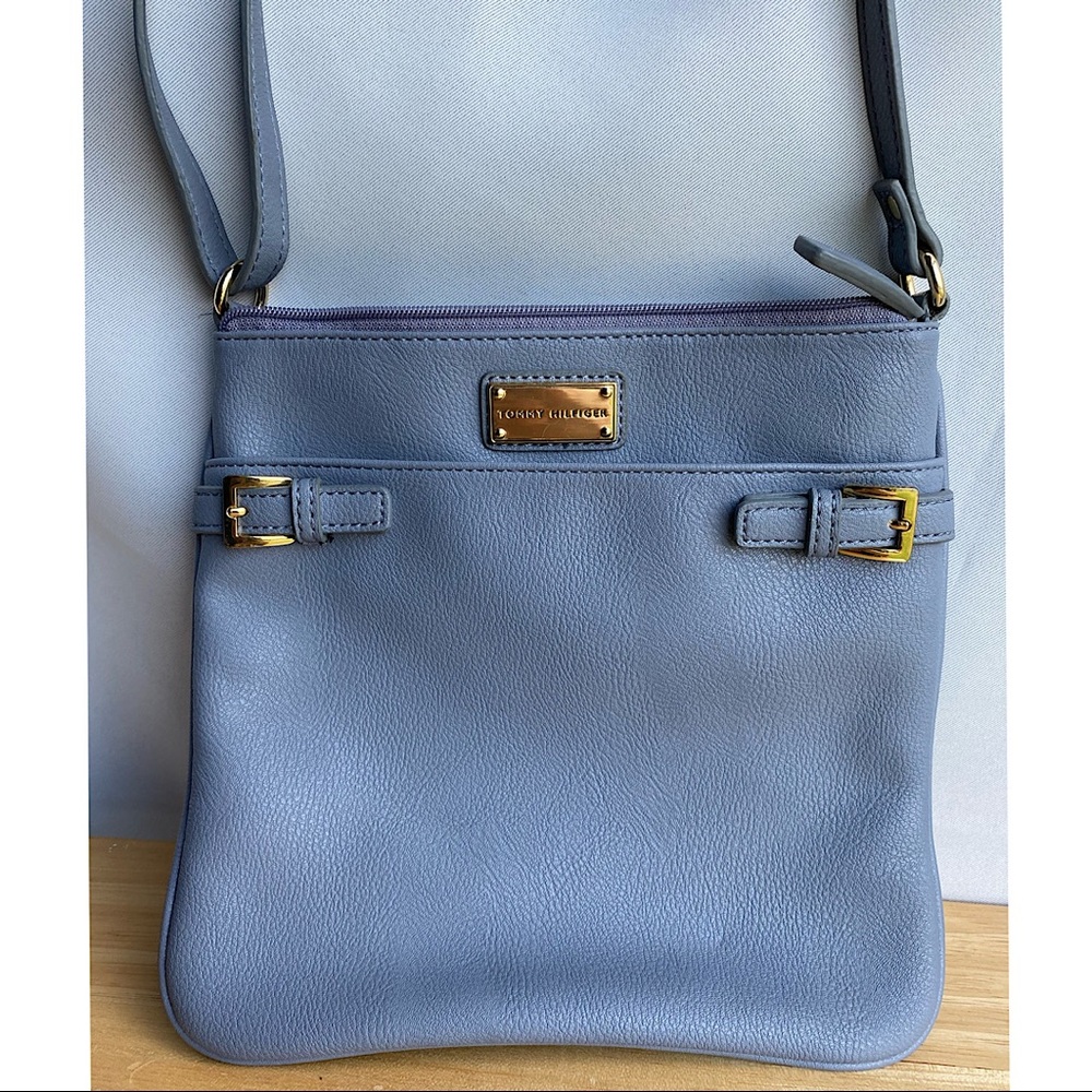 Tommy Hilfiger light blue crossbody bag